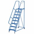 Vestil 110 H Steel Maintenance Ladder, 8 Steps LAD-MM-8-G